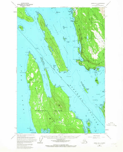 United States Geological Survey Juneau B-3, AK (1962, 63360-Scale) digital map