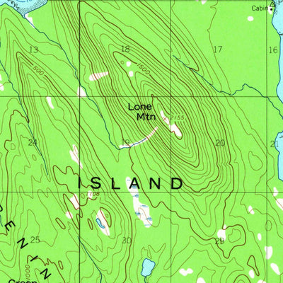 United States Geological Survey Juneau B-3, AK (1962, 63360-Scale) digital map