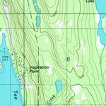 United States Geological Survey Juneau B-3 NE, AK (1986, 25000-Scale) digital map