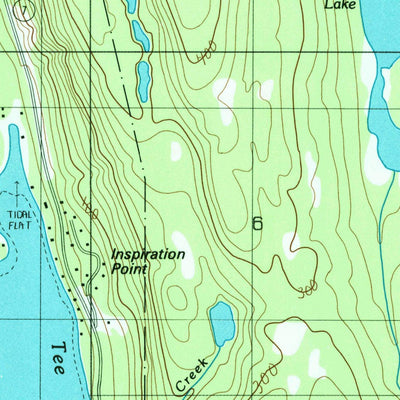 United States Geological Survey Juneau B-3 NE, AK (1986, 25000-Scale) digital map