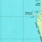 United States Geological Survey Juneau B-3 NE, AK (1986, 25000-Scale) digital map