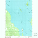 United States Geological Survey Juneau B-3 SE, AK (1986, 25000-Scale) digital map