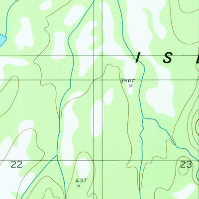 United States Geological Survey Juneau B-3 SW, AK (1986, 25000-Scale) digital map