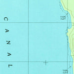 United States Geological Survey Juneau B-3 SW, AK (1986, 25000-Scale) digital map