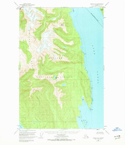 United States Geological Survey Juneau B-4, AK (1949, 63360-Scale) digital map