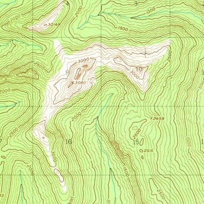 United States Geological Survey Juneau B-4, AK (1949, 63360-Scale) digital map