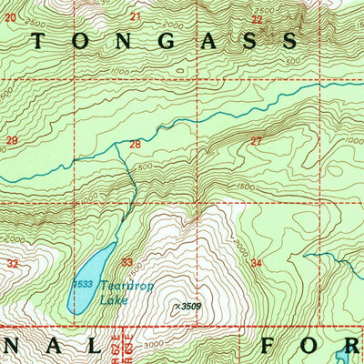 United States Geological Survey Juneau B-4, AK (1996, 63360-Scale) digital map