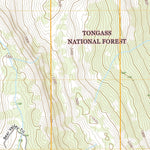 United States Geological Survey Juneau B-4 SW, AK (2021, 25000-Scale) digital map