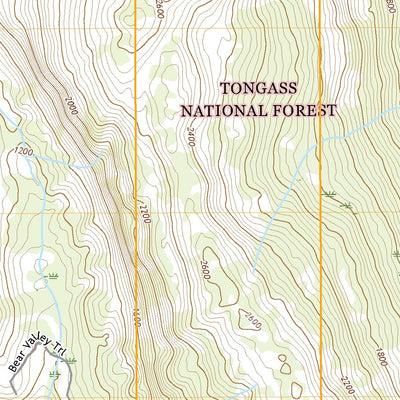 United States Geological Survey Juneau B-4 SW, AK (2021, 25000-Scale) digital map