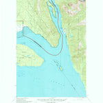 United States Geological Survey Juneau B-5, AK (1950, 63360-Scale) digital map