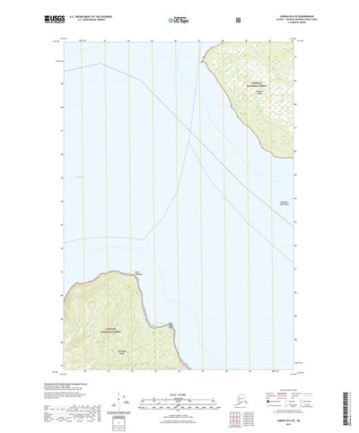 United States Geological Survey Juneau B-6 SE, AK (2021, 25000-Scale) digital map