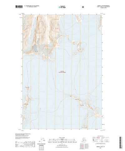 United States Geological Survey Juneau C-2 NE, AK (2021, 25000-Scale) digital map
