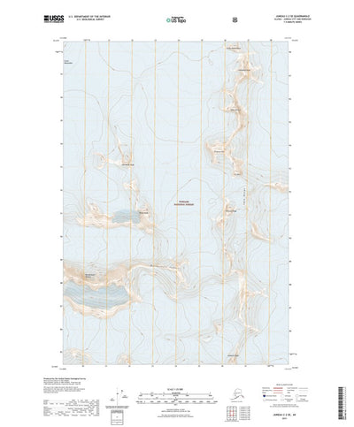 United States Geological Survey Juneau C-2 SE, AK (2021, 25000-Scale) digital map