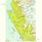 United States Geological Survey Juneau C-3, AK (1952, 63360-Scale) digital map