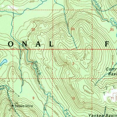 United States Geological Survey Juneau C-3, AK (1996, 63360-Scale) digital map