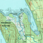 United States Geological Survey Juneau C-3, AK (1996, 63360-Scale) digital map