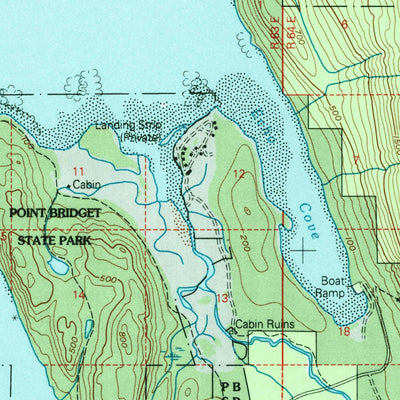United States Geological Survey Juneau C-3, AK (1996, 63360-Scale) digital map
