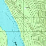 United States Geological Survey Juneau C-3 NW, AK (1986, 25000-Scale) digital map