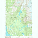 United States Geological Survey Juneau C-3 SE, AK (1986, 25000-Scale) digital map