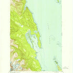 United States Geological Survey Juneau C-4, AK (1948, 63360-Scale) digital map