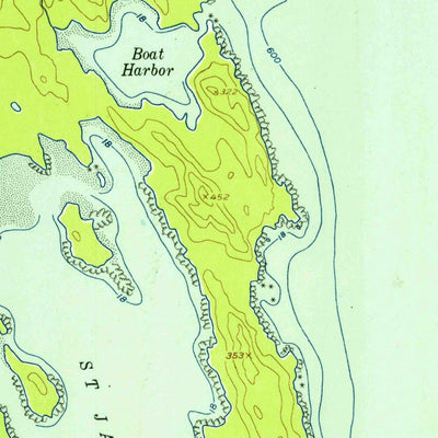 United States Geological Survey Juneau C-4, AK (1948, 63360-Scale) digital map