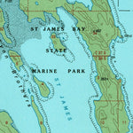 United States Geological Survey Juneau C-4, AK (1996, 63360-Scale) digital map