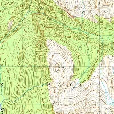 United States Geological Survey Juneau C-5, AK (1948, 63360-Scale) digital map