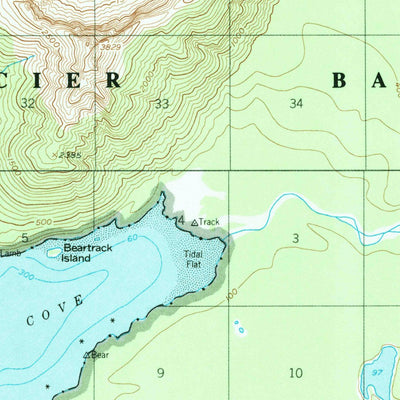 United States Geological Survey Juneau C-6, AK (1950, 63360-Scale) digital map