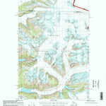United States Geological Survey Juneau D-2, AK (1997, 63360-Scale) digital map