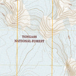 United States Geological Survey Juneau D-2 NE, AK (2021, 25000-Scale) digital map