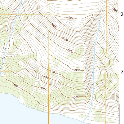 United States Geological Survey Juneau D-3 SE, AK (2021, 25000-Scale) digital map
