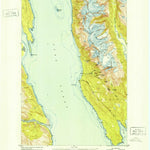 United States Geological Survey Juneau D-4, AK (1951, 63360-Scale) digital map
