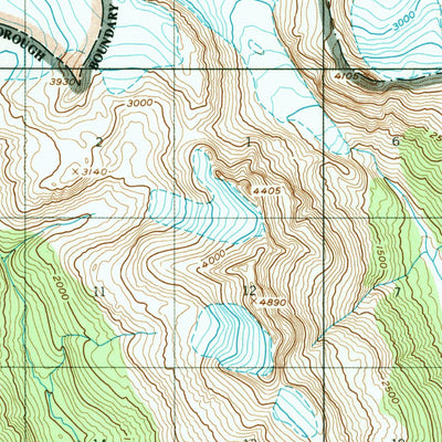 United States Geological Survey Juneau D-5, AK (1949, 63360-Scale) digital map