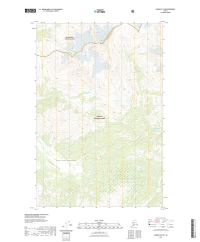 United States Geological Survey Juneau D-5 SW, AK (2021, 25000-Scale) digital map