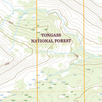 United States Geological Survey Juneau D-5 SW, AK (2021, 25000-Scale) digital map