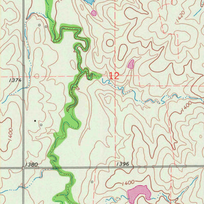 United States Geological Survey Juniata, KS (1963, 24000-Scale) digital map