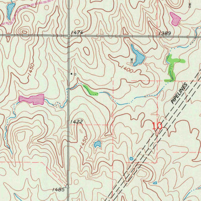 United States Geological Survey Juniata, KS (1963, 24000-Scale) digital map