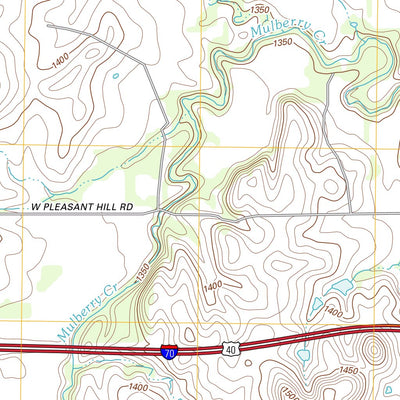 United States Geological Survey Juniata, KS (2012, 24000-Scale) digital map