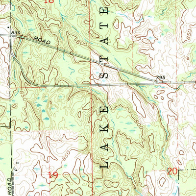 United States Geological Survey Juniata, MI (1963, 24000-Scale) digital map