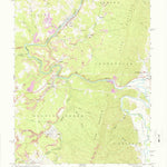 United States Geological Survey Junior, WV (1969, 24000-Scale) digital map