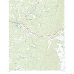 United States Geological Survey Junior, WV (2023, 24000-Scale) digital map
