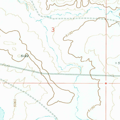 United States Geological Survey Juniper Basin, ID (1971, 24000-Scale) digital map