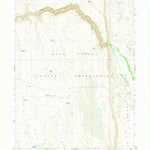 United States Geological Survey Juniper Basin SE, ID (1971, 24000-Scale) digital map