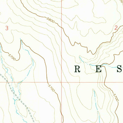 United States Geological Survey Juniper Basin SE, ID (1971, 24000-Scale) digital map