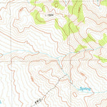 United States Geological Survey Juniper Canyon, NV (1982, 24000-Scale) digital map