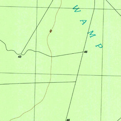 United States Geological Survey Juniper Creek, NC (1990, 24000-Scale) digital map