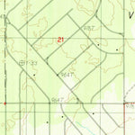 United States Geological Survey Juniper Flat, CA (1984, 24000-Scale) digital map