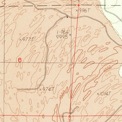 United States Geological Survey Juniper Flat, CA (1984, 24000-Scale) digital map