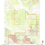 United States Geological Survey Juniper Flat, CA (2001, 24000-Scale) digital map