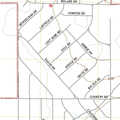 United States Geological Survey Juniper Flat, CA (2021, 24000-Scale) digital map